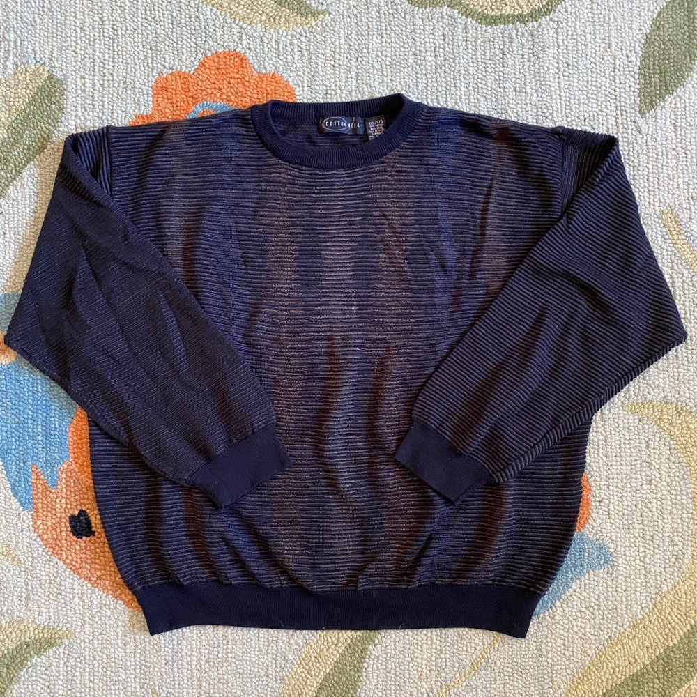 Cotton Reel I Merino Wool Blend Crewneck Sweater